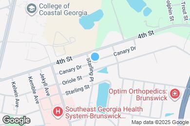 Map image of the property - 2706 Canary Dr