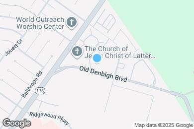 Map image of the property - 1047 Old Denbigh Blvd