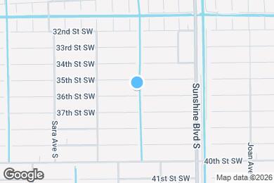 Map image of the property - 3200 36th St SW