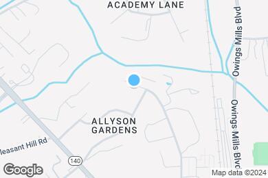 Map image of the property - Allyson Gardens