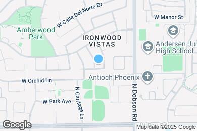 Map image of the property - 2144 W Ironwood Dr