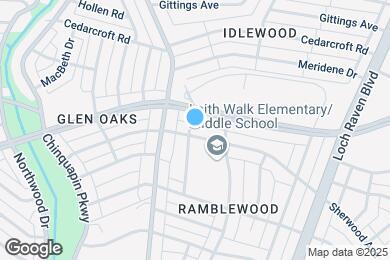 Map image of the property - 1212 Sherwood Ave