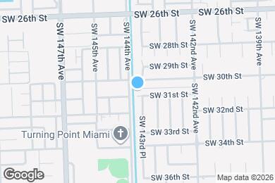 Map image of the property - 14361 SW 31st St