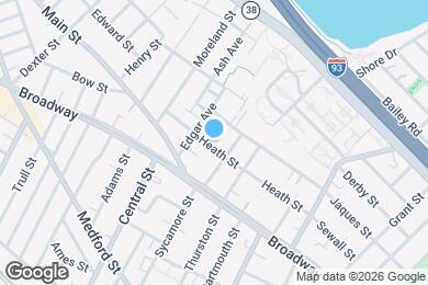 Map image of the property - 95 Heath St