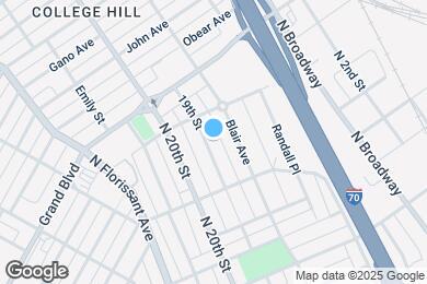 Map image of the property - 4410 N 19th St