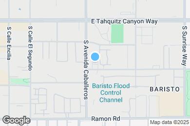 Map image of the property - 280 S Avenida Caballeros