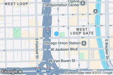 Map image of the property - 710 W Adams St