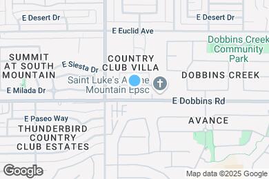Map image of the property - 801 E Hazel Dr