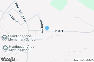 Map image of the property - 323 W 31st St