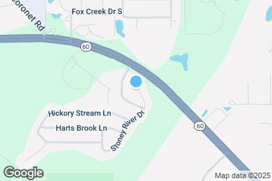 Map image of the property - 4486 Stoney River Dr
