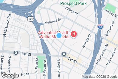 Map image of the property - 1615 Pennsylvania Ave