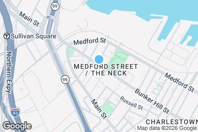 Map image of the property - 380 Bunker Hill St