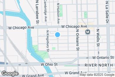 Map image of the property - 702 N Hudson Ave