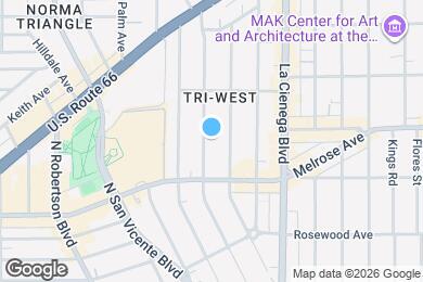 Map image of the property - Westbourne Apartments