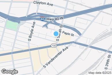 Map image of the property - 925 S Sarah St
