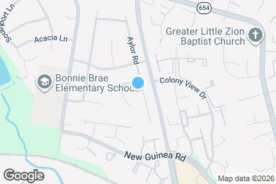 Map image of the property - 5410 Aylor Rd
