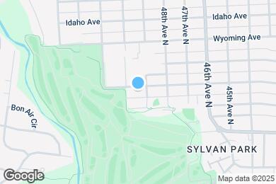 Map image of the property - 4905 Nebraska Ave