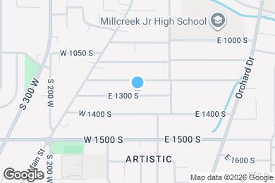 Map image of the property - 19 E 1300 S