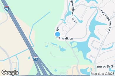 Map image of the property - 8048 Meadow Walk Ln