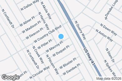 Map image of the property - 9066 N Akola Way