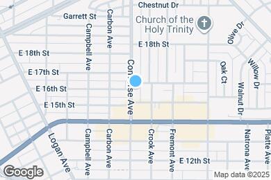 Map image of the property - 1517 Converse Ave