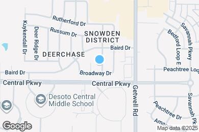 Map image of the property - 5651 Carter Dr