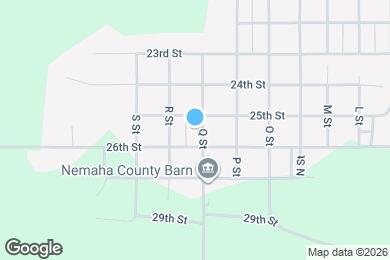 Map image of the property - 2514 Q St