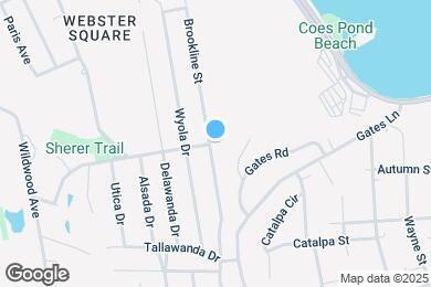 Map image of the property - 122 Brookline St