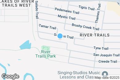 Map image of the property - 2740 Salado Trail
