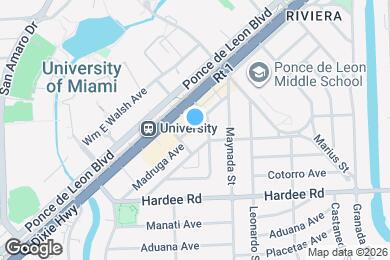 Map image of the property - 1150 Madruga Ave