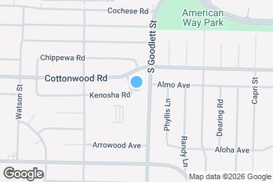 Map image of the property - 4227 Kenosha Rd