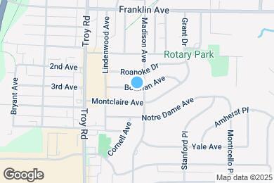 Map image of the property - 516 Bollman Ave