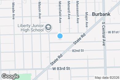 Map image of the property - 5846 81st Pl