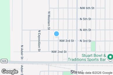 Map image of the property - 308 N Harrison St