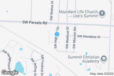 Map image of the property - 1433 SW Highland Dr