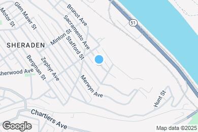 Map image of the property - 2719 Sacramento Ave