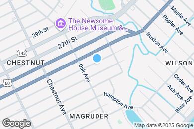 Map image of the property - 1326 24th St