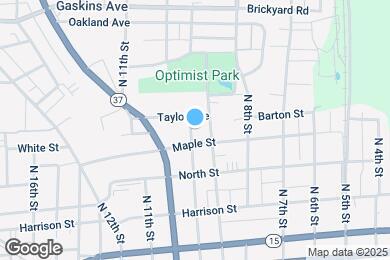 Map image of the property - 412 N 9th St