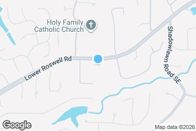 Map image of the property - 3400 Lower Roswell Rd