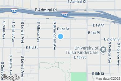 Map image of the property - 2618 E 2nd St