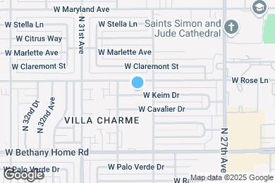 Map image of the property - 2920 W Keim Dr
