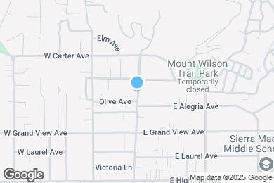 Map image of the property - 399 N Baldwin Ave