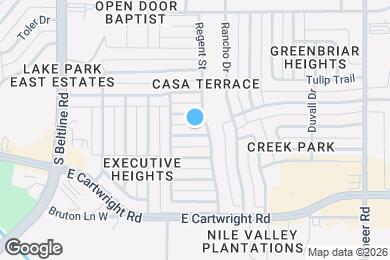 Map image of the property - 423 Barton Dr