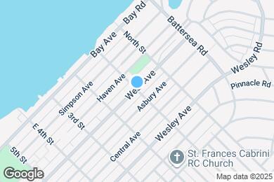 Map image of the property - 101 West Ave
