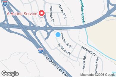 Map image of the property - 1519 Willshire Dr