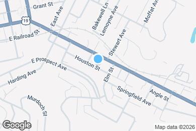 Map image of the property - 419 Houston St