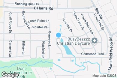 Map image of the property - 7307 Fossil Creek Dr