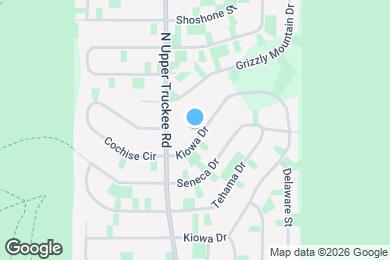 Map image of the property - 932 Kiowa Dr