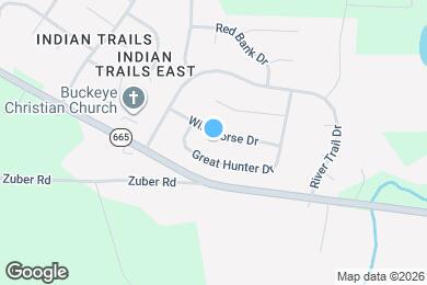 Map image of the property - 1363 Wild Horse Dr