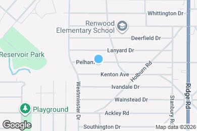 Map image of the property - 8221 Pelham Dr